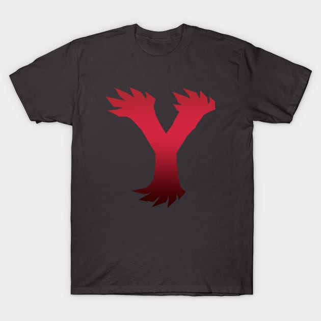 Monster Y Logo T-Shirt by FireFlea